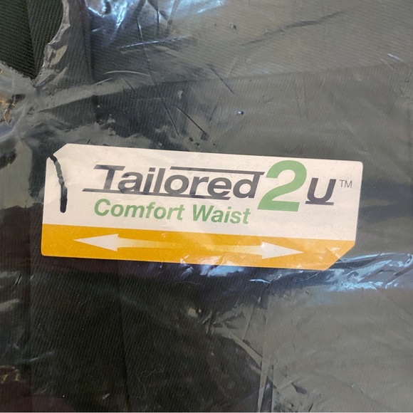 Savane Techworks Luster Twill Relaxed Fit Pleated Pants Loden Green - Picture 6 of 7